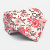 Trendiges Vatertagsgeschenk Rosenblume Krawatte (Gerollt)