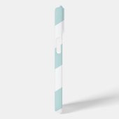 Trendiges Zickzack Muster mit großem kalligraphisc Case-Mate iPhone Hülle (Rückseite / Rechts)