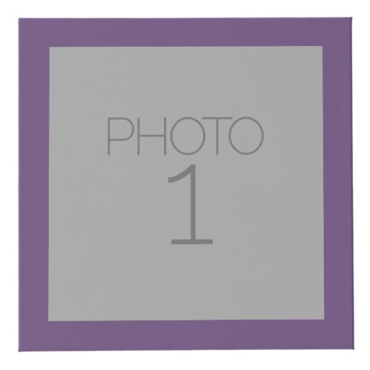 Trendiges Zickzack Muster mit Monogram - Pink Lila Würfel (Vorderseite)