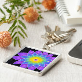 Trending Abstrakt Art, modern und stilvoll, Lila Schlüsselanhänger (Seite)