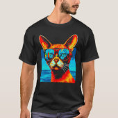 Trending Abyssinian Cat T-Shirt (Vorderseite)
