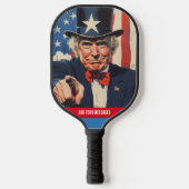 Trending Custom Message Trump 2024 Pickleball Schläger (Vorderseite)