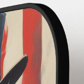 Trending Custom Message Trump 2024 Pickleball Schläger (Linke Seite)