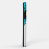 Trending Daisy aquamarine Ink Art Case-Mate iPhone Hülle (Hinten/Rechts)