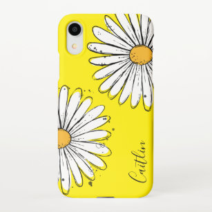 Trending Daisy Yellow inky Art iPhone Case iPhone Hülle