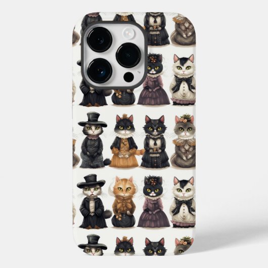 Trending Fashion Cat iPhone Gehäuse, So cool Case-Mate iPhone Hülle (Rückseite)