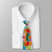 Trending FunkyTerrazzo Colorful Neck Tie Krawatte (Gebunden)