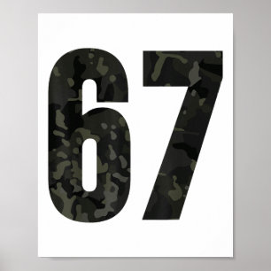 Trending Gen Alpha Sechs Sieben 6 7 Meme Cam Multi Poster
