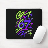 Trending Gen Z Alpha Sechs Sieben 6 7 _5 Mousepad (Mit Mouse)