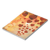 Trending Liebe Herzen, Accessoires. Valentinstag Notizblock (Rotiert)