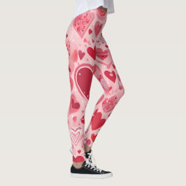 Trending Liebe Shape Designs Leggings