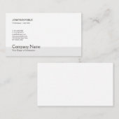 Trending Modern Elegante kreative, einfache Grafik Visitenkarte (Vorne/Hinten)