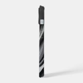 Trending Modern Gray Phone Case iPhone 15 Hülle (Linke Seite)