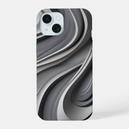 Trending Modern Gray Phone Case iPhone 15 Hülle