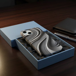 Trending Modern Gray Phone Case iPhone 15 Hülle