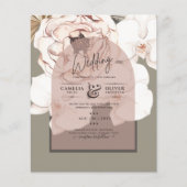 Trending MOSS BLUSH WEDD Sage Dusty Pink Flyer (Vorne)