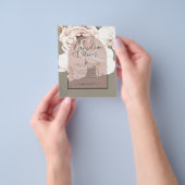 Trending MOSS BLUSH WEDD Sage Dusty Pink Flyer (Gruppe)