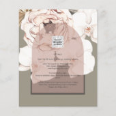 Trending MOSS BLUSH WEDD Sage Dusty Pink Flyer (Hinten)