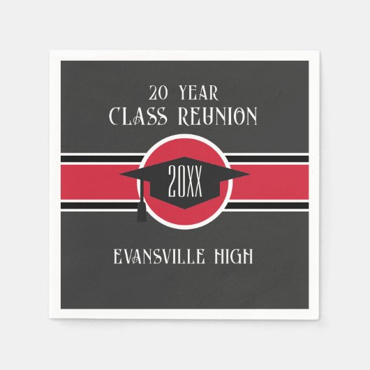 Trending! Neue Wiedersehen-Partys-Servietten Serviette (Vorderseite)