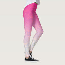 Trending Ombre Damask Leggings