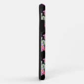 Trending Pink Schwarz Muster Zubehör Case-Mate iPhone Hülle (Hinten/Rechts)