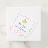 Trending Pink Squiggle Main Squeeze Brautparty Geschenkanhänger (Beispiel)