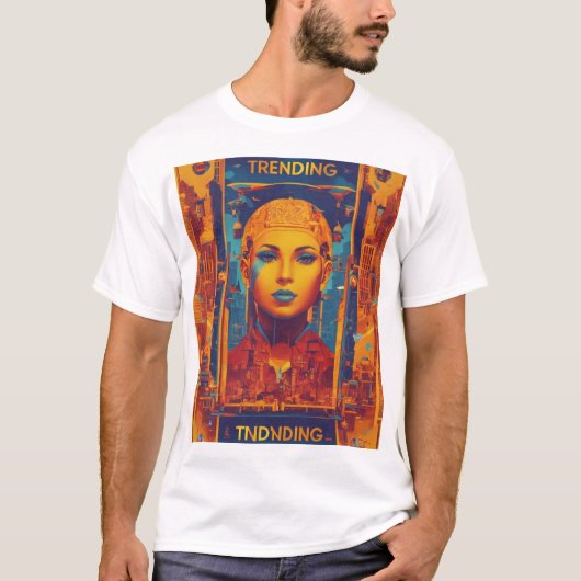 Trending Printed T-Shirt (Vorderseite)