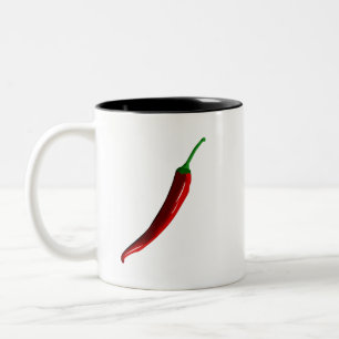 Trending Red chili Zweifarbige Tasse