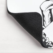 Trending Skaten Skeleton Play Skateboard Mousepad (Ecke)