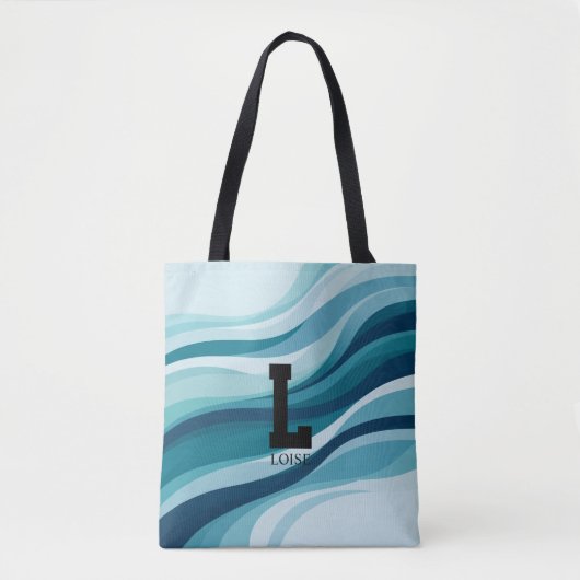 Trending Wave Monogram Canvas-Tasche Tasche (Vorderseite)