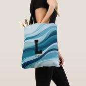 Trending Wave Monogram Canvas-Tasche Tasche (Von Nahem)