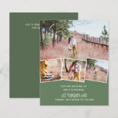 Trending Wedding Colors Green Sage Olive BUDGET (Vorne/Hinten)