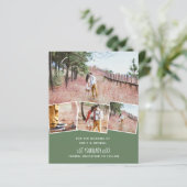 Trending Wedding Colors Green Sage Olive BUDGET (Stehend Vorderseite)