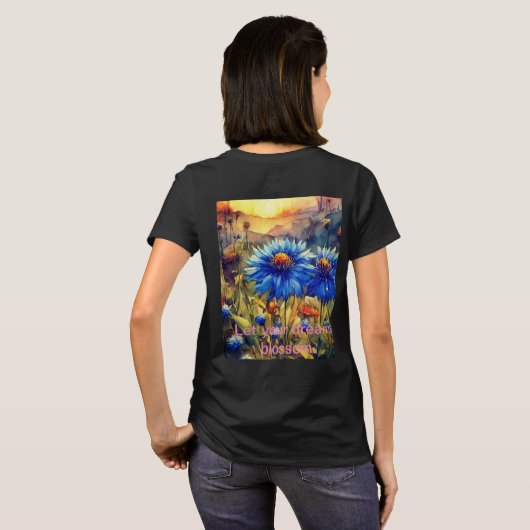 Trending Women's Basic T - Shirt in the USA (Schwarz voll)