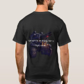 Trending Zazzle Basic Dunkle T - Shirt - Komfort, (Rückseite)