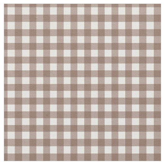 Trendklassisch schön braun und weiß schottisch stoff (Nahaufnahme)