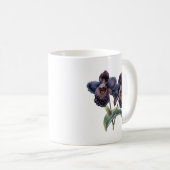 Trendklassische Tasse aus Lila und schwarz orchid (VorderseiteRechts)