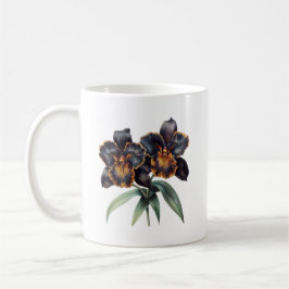 Trendklassische Tasse aus schwarzem Orchid