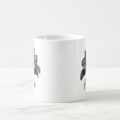 Trendklassische Tasse mit lila und schwarz orchid  (Mittel)