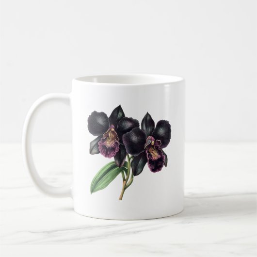 Trendklassische und schwarz-orchid Tasse (Links)