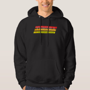 Trendleistung aus der Straße Retro Vintag Tundra Hoodie