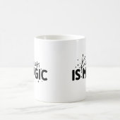 Trendlichkeit ist Magie Kaffeetasse (Mittel)