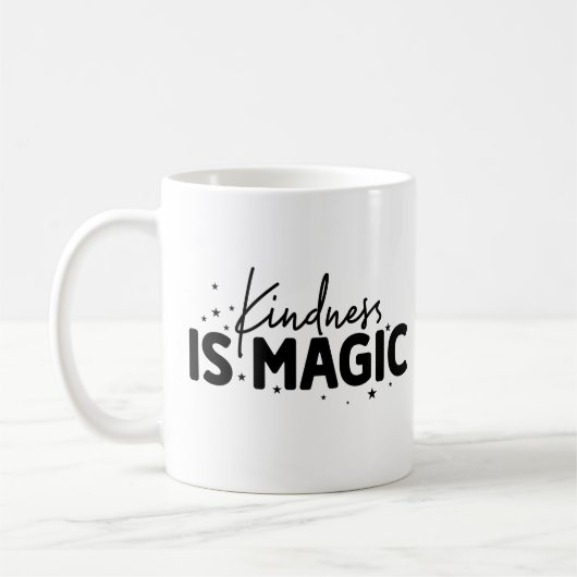 Trendlichkeit ist Magie Kaffeetasse (Links)