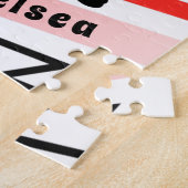 Trendly Figure Skaten Girl Skate Personalisiert Re Puzzle (Seite)