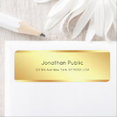 Trendly Glamour Gold Minimalistisch Template Moder (Insitu)