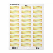 Trendly Glamour Gold Minimalistisch Template Moder (Vorne)