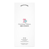 Trendly Simple Cake Desserts Bäckerei Menü Preisli (Hinten)