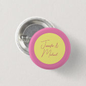 TrendMinimalistisch Moderne, Schlichte, einfache P Button (Vorne & Hinten)