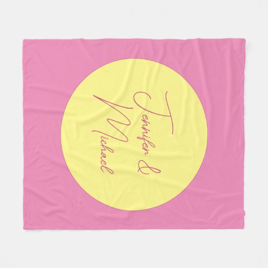 TrendMinimalistisch Moderne, Schlichte, einfache P Fleecedecke (Vorderseite (Horizontal))