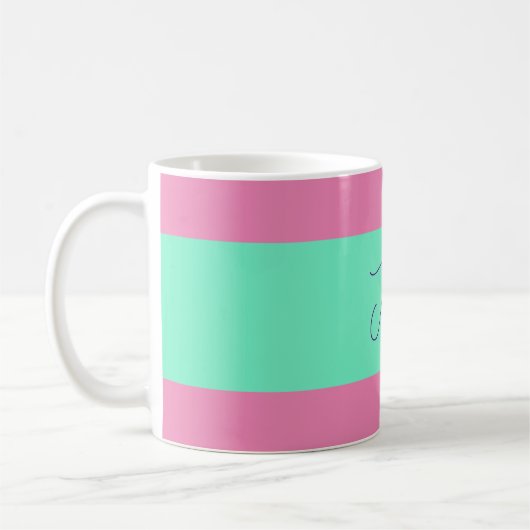 TrendMinimalistisch Moderne, Schlichte, einfache P Kaffeetasse (Links)
